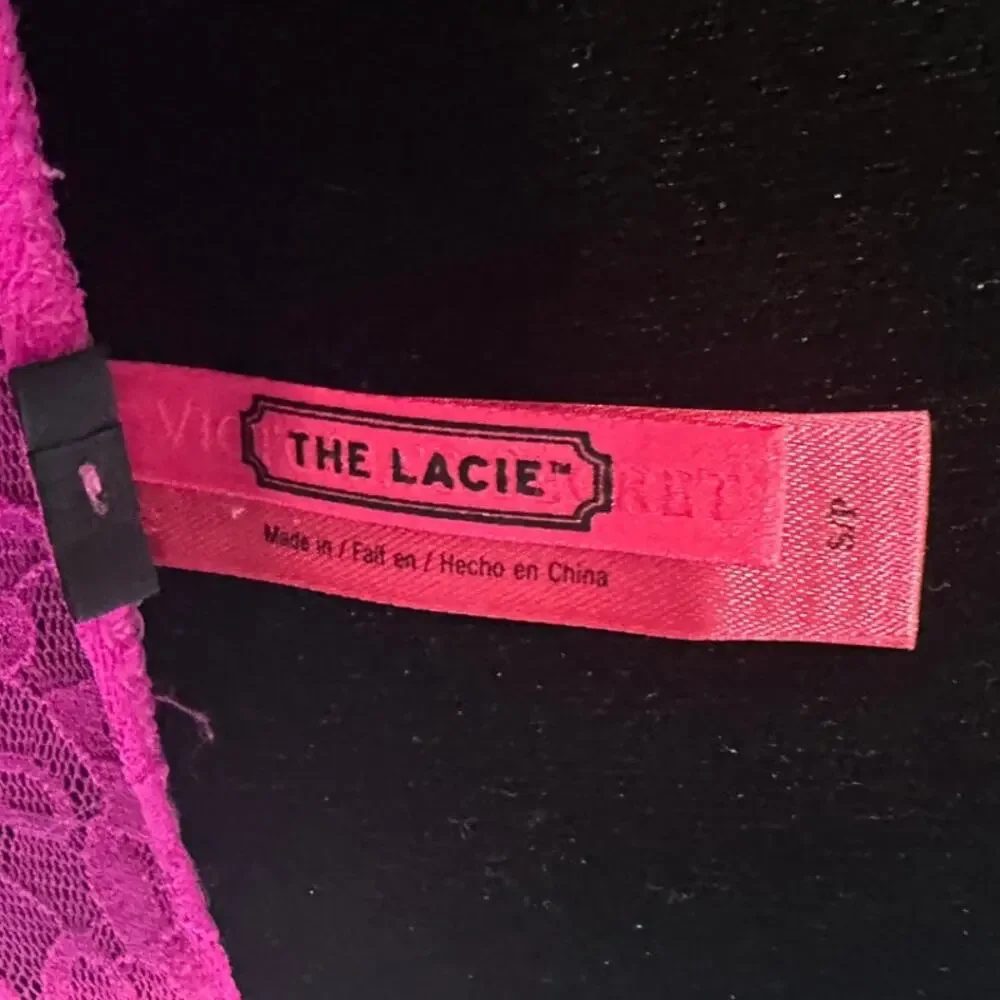 Victoria's Secret Lace Mini Slip Dress Hot Pink